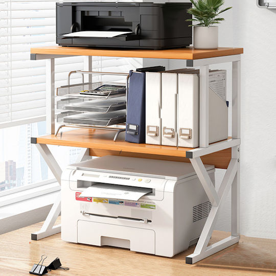 Bookcase White 54x37x69cm