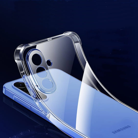 Techsuit Shockproof Clear Stoßstange Silikon Transparent (Galaxy A17)