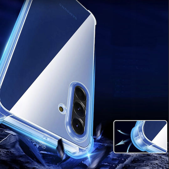 Techsuit Shockproof Clear Stoßstange Silikon Transparent (Galaxy A17)