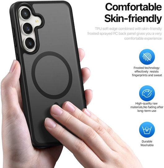 Dux Ducis Yind Series Back Cover Plastic Negru (Galaxy S25 FE)
