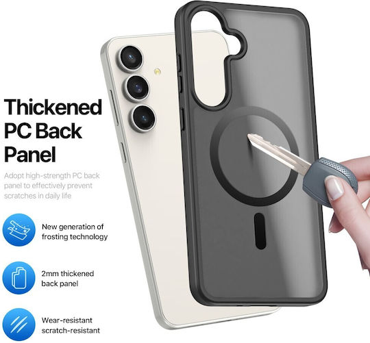 Dux Ducis Yind Series Back Cover Plastic Negru (Galaxy S25 FE)