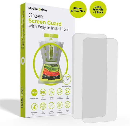 Mobile Origin Screen Protector 2τμχ (iPhone 17 / 17 Pro / 16 Pro)