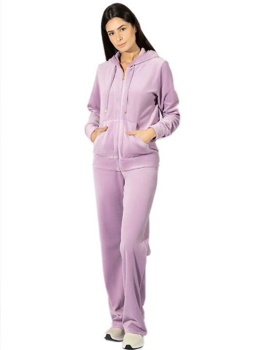 Harmony Winter Women's Pyjama Top Lilac