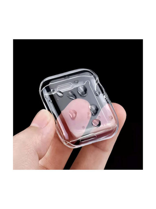 Sonique Θήκη Σιλικόνης σε Διάφανο χρώμα για Apple Watch 10 46mm