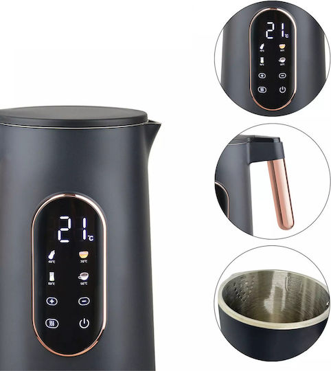 Klausberg Fierbător 1.7lt 2200W Negru