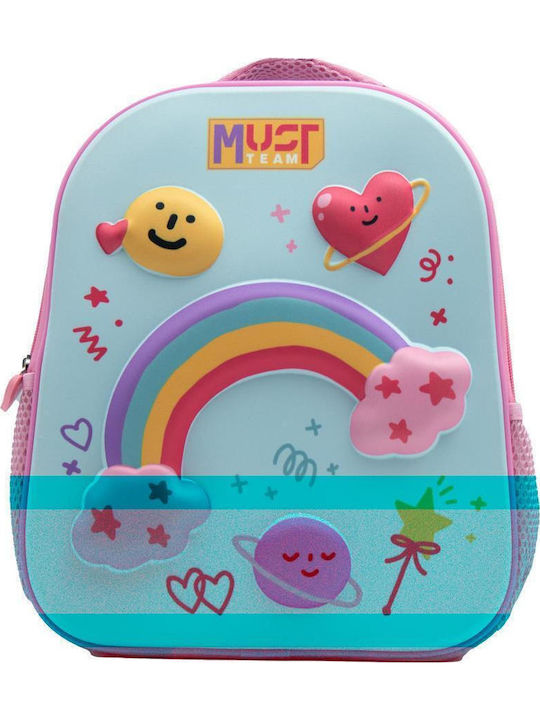Must Team Kindergarten Backpack School Bag Multicolour 8 Litres 26 x 10 x 32cm
