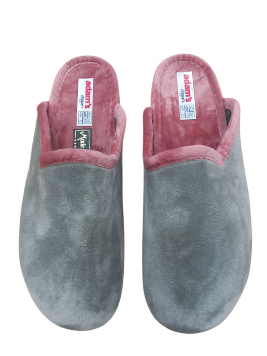 Winter Women's Slippers Gray