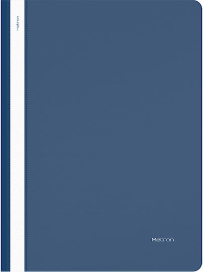 Metron Clipboard with Spring for Paper A4 Dark Blue 1pcs 58300-H.L