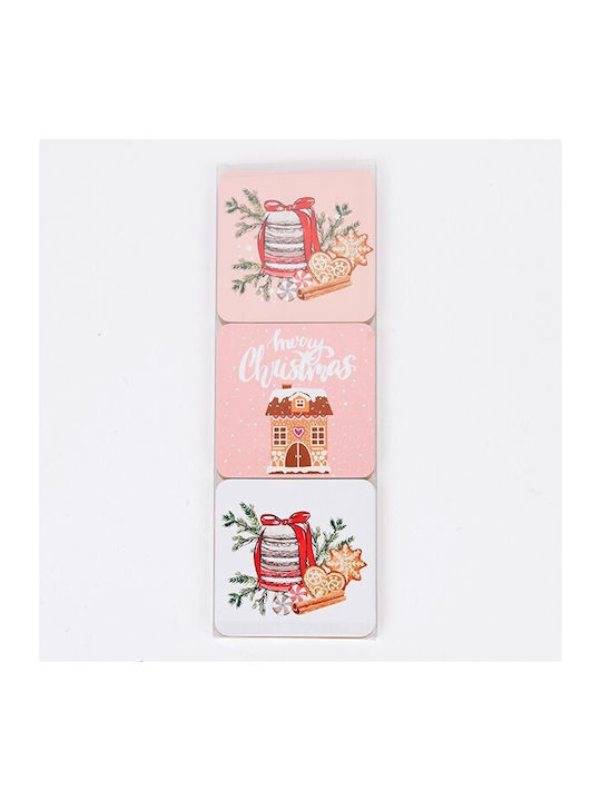 Christmas Table Coasters Designs Set 6 Pieces 9.5x9.5x0.47 Eurolamp 600-47193 Christmas Table Coasters Designs Set 6 Pieces 9.5x9.5x0.47 Eurolamp 600-47193