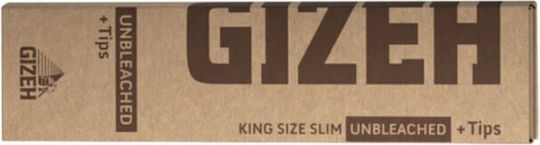 Gizeh Χαρτάκια Στριφτού Τσιγάρου Slim King Size 34 φύλλα 1τμχ
