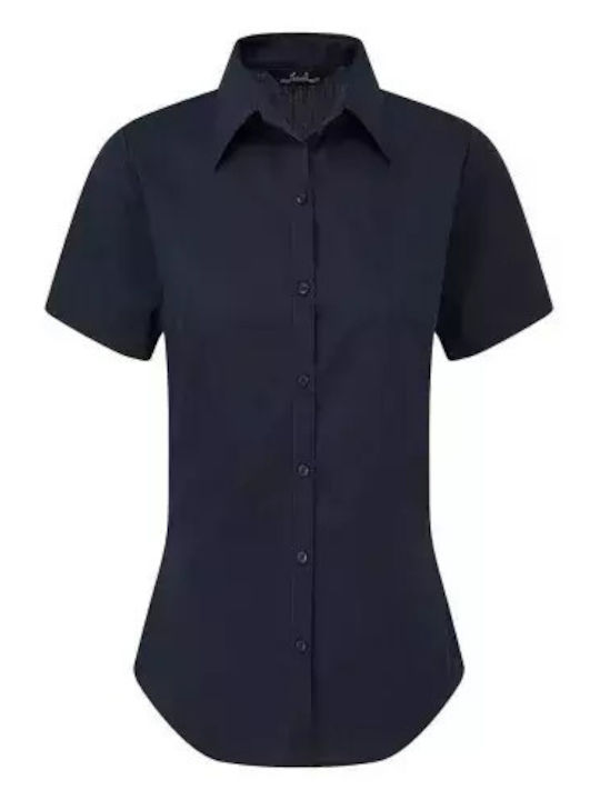 Women's Short Sleeve Shirt Navy