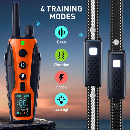 Dog Training Shock Collar with Range 1000m