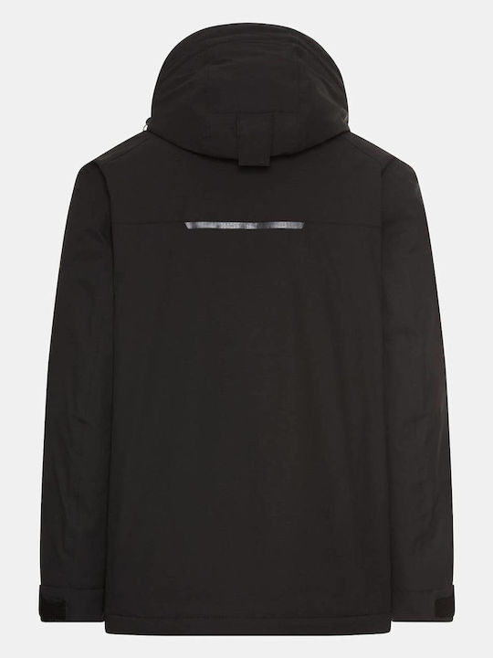 Winter Jacke Parka Wasserdicht und Winddicht Black