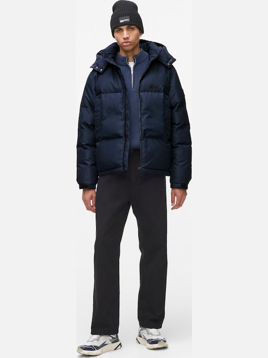 Winter Jacket Puffer Navy