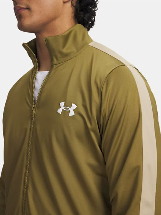 Rival Knit Tracksuit Glossy Green
