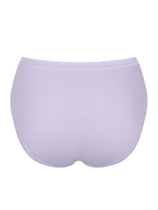 Basic+ Tai Βαμβακερά Femei Slip 3Pack Lilac/purple/black