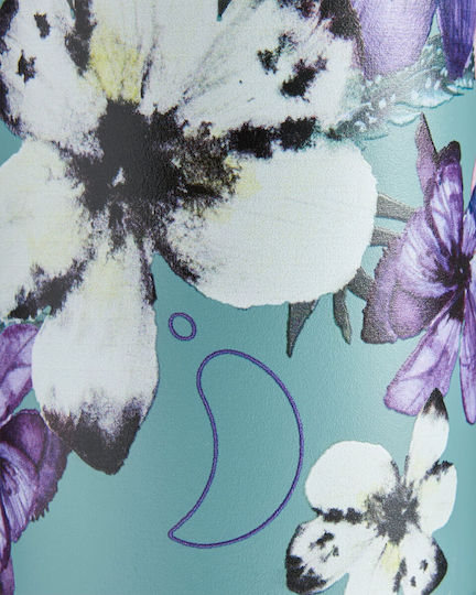 Chilly's Original Series Floral Μπουκάλι Θερμός Ανοξείδωτο BPA Free 500ml Floral Feathered Florals