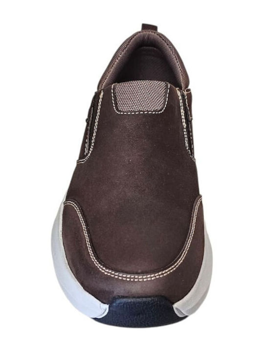 Leder Herren Freizeitschuhe Braun