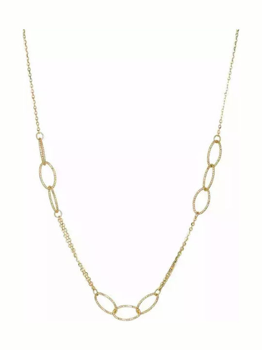 Double Necklace Made of 14K Gold
