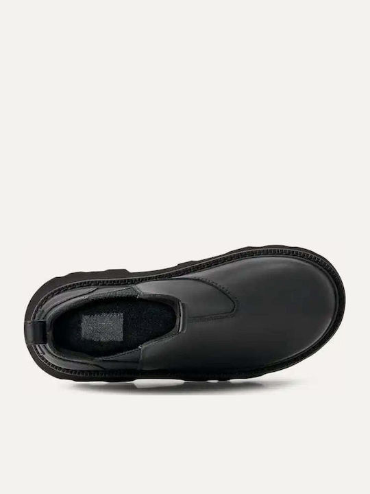 Leather Black Chelsea Boots