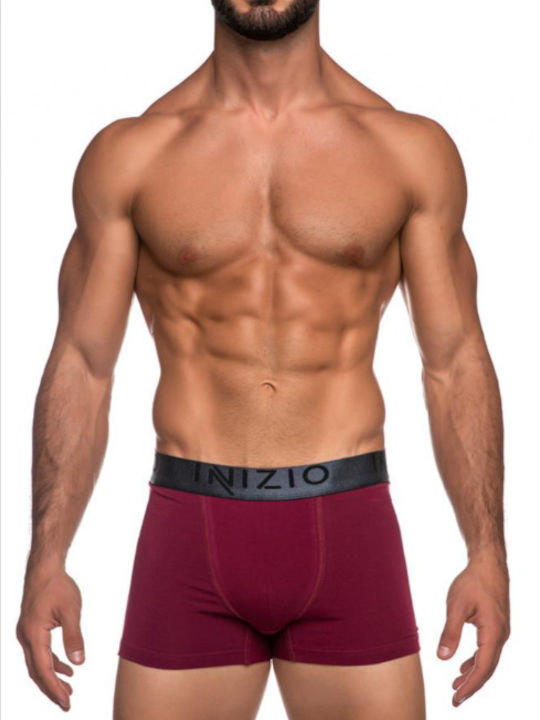 Men's Boxers Bordeaux, Anthracite 2Pack
