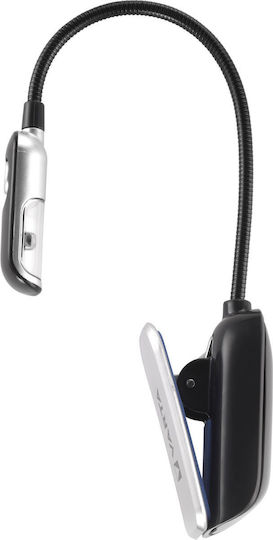 Varta LED-Buchlicht mit Klemme Schwarz