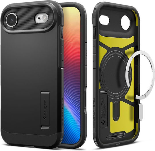 Spigen Tough Armor T MagSafe Umschlag Rückseite Kunststoff / Silikon 2mm Schwarz (iPhone Air)