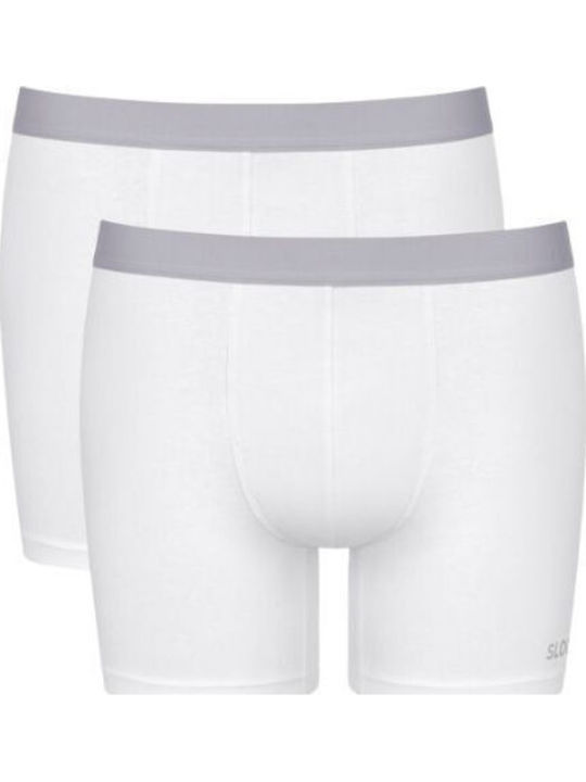Go Abc Men's Boxers White 2Pack