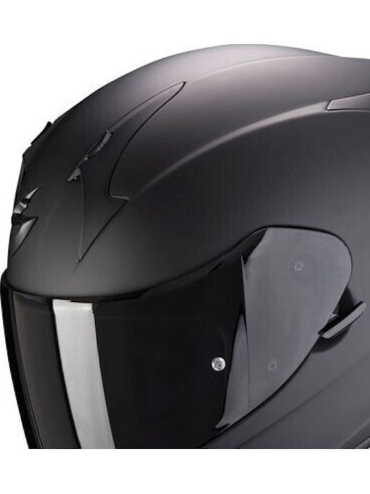 Scorpion EXO-390 Solid Matt Black Κράνος Μηχανής Full Face ECE 22.05