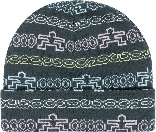 Beanie Ανδρικός Σκούφος Πλεκτός σε Μπλε χρώμα