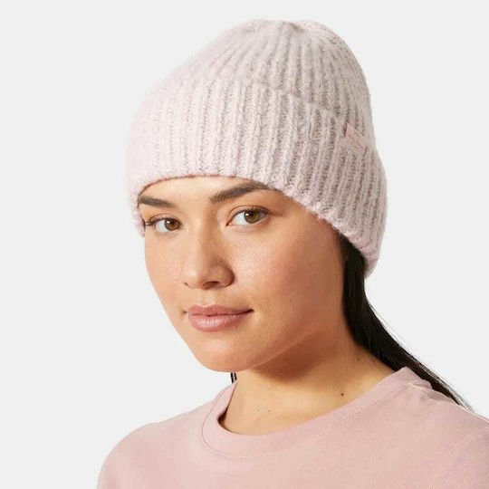Beanie Unisex Beanie Knitted in Pink color