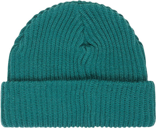 Alta Beanie Feminin Căciulă cu Tricotaj Rib în culoarea Verde