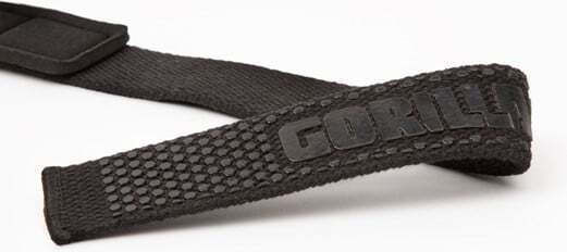 Gorilla Wear Padded Περικάρπια Άρσης Βαρών Μαύρα 2 τμχ