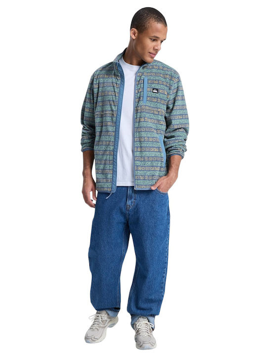 No Destination Men's Fleece Jacket Light Blue