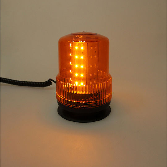Mars Tech Auto-Leuchtturm LED 12 / 24V Wasserdicht 300cm mit Orange Beleuchtung