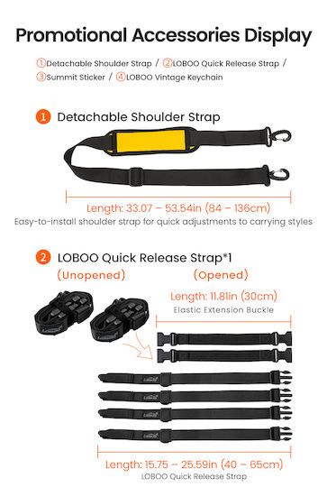 Loboo Waterproof Motorcycle Tail Bag 90lt Black