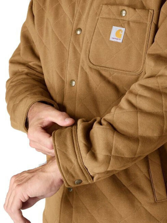 Jacket Puffer Waterproof  Brown