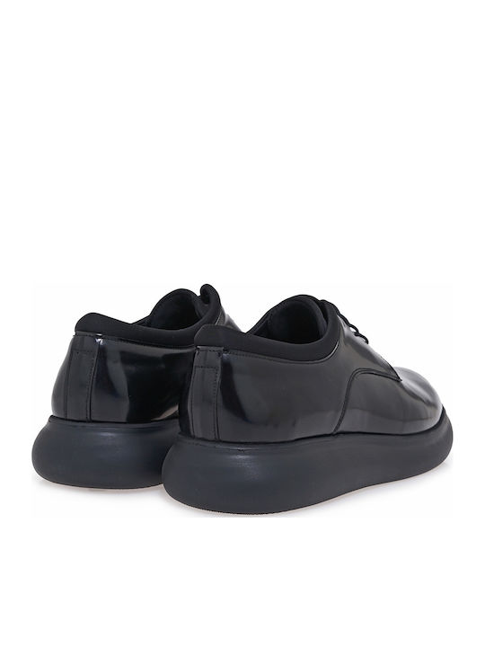 Men's Leather Casual Shoes Black