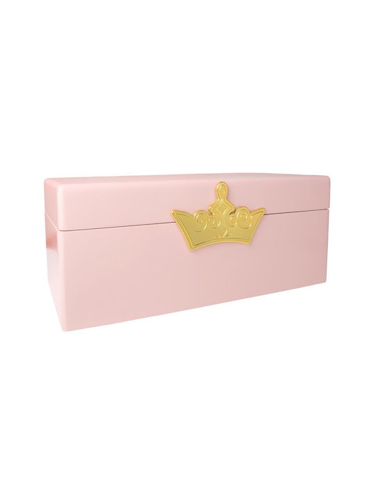 Peers Hardy Kinder-Schmuckkästchen aus Holz Rosa