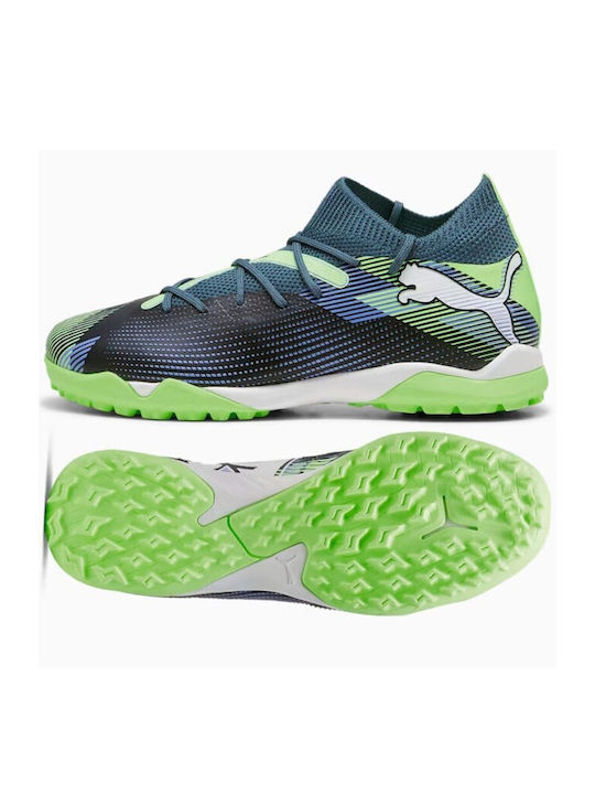Ultra 7 Match Tt+ Mid Jr TT Kinder Fußballschuhe und Stollenschuhe mit Rasen Grau