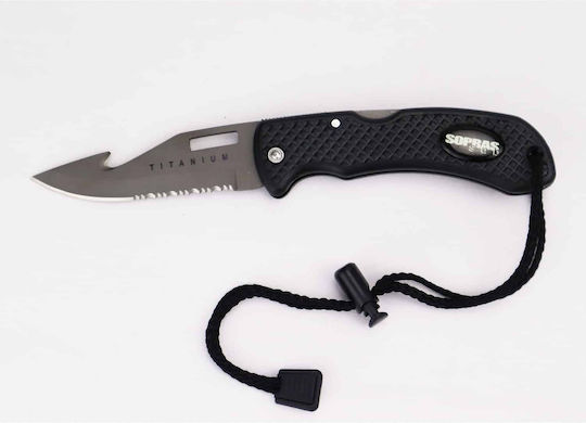 Sopras Tek Faltbares Messer Titan Schwarz
