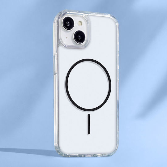TelForceOne Anti Shock Thin Mag Back Cover Μαύρο (iPhone Air)
