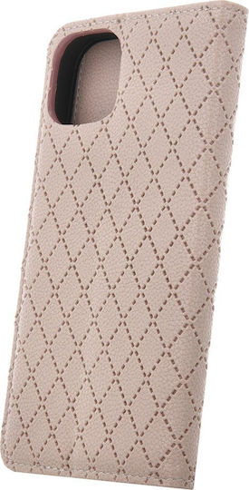 TelForceOne Smart Caro Back Cover Δερμάτινο Μπεζ (Galaxy S25 FE)