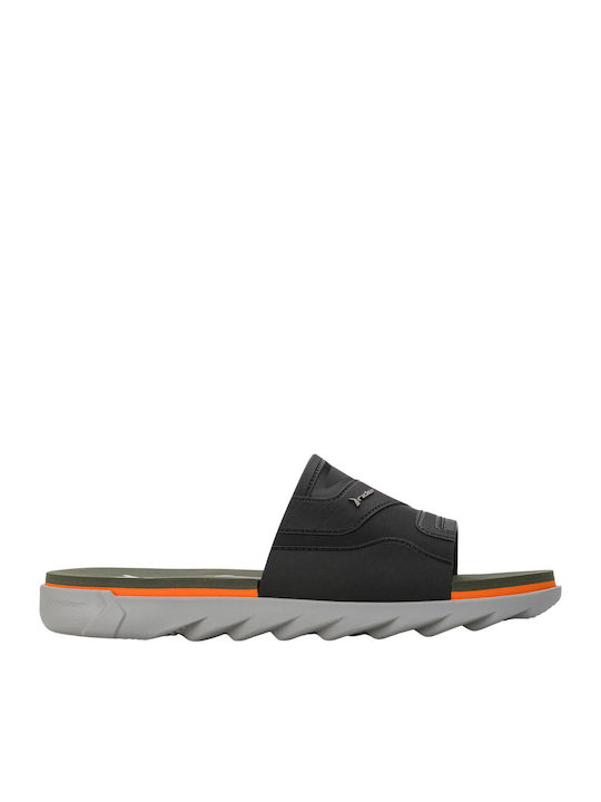 Men's Black Slides 12441 BF554