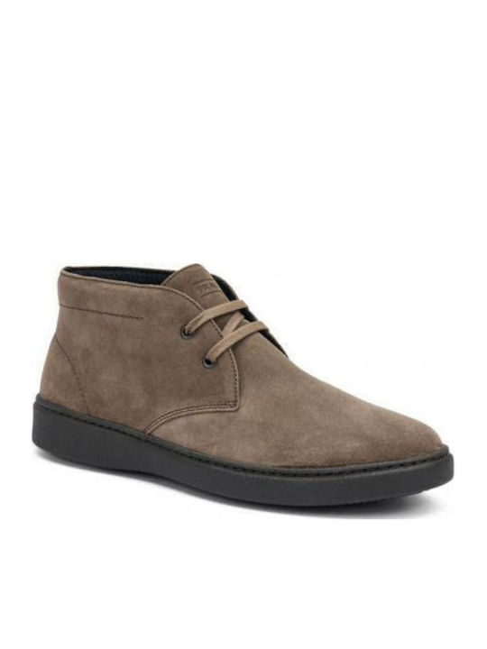 Wildleder Beige Herrenstiefel