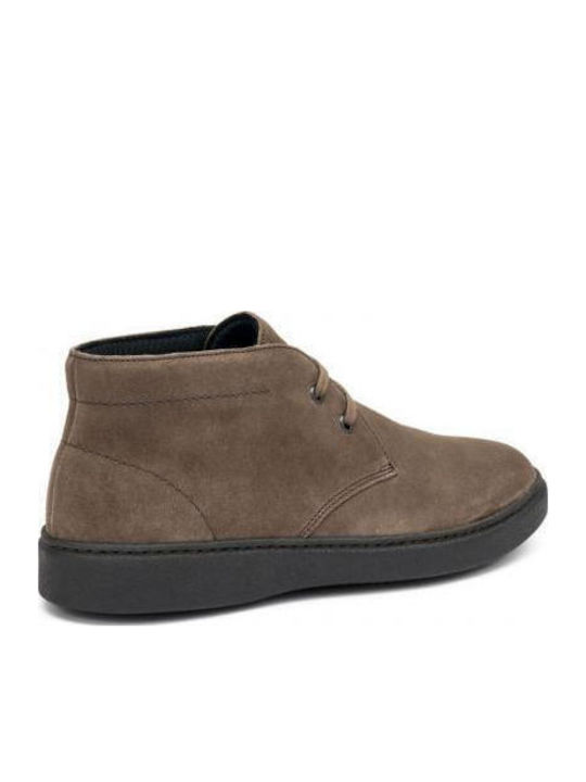 Wildleder Beige Herrenstiefel