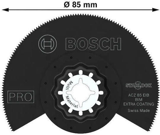 Bosch Pro Acz 85 Eib Cutting Blade for Wood Soft Metals #2608669086