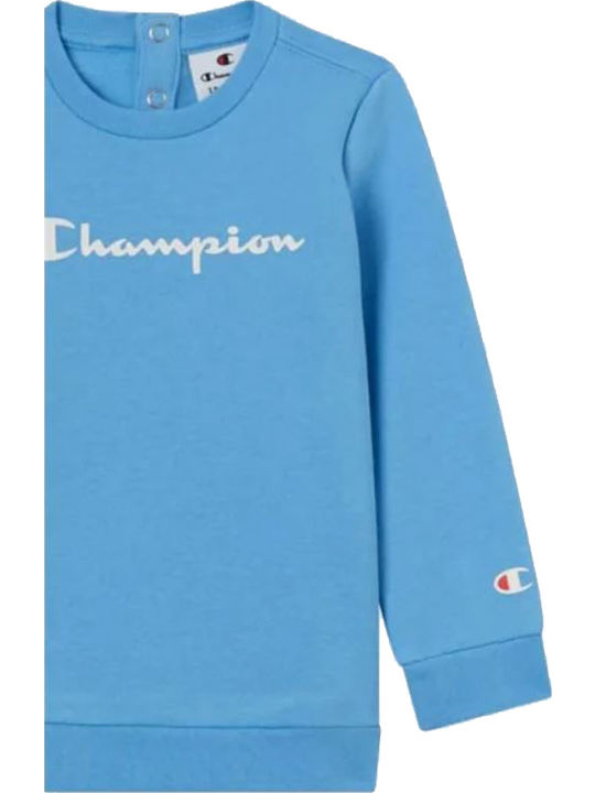 Kids Sweatpants Set Turquoise