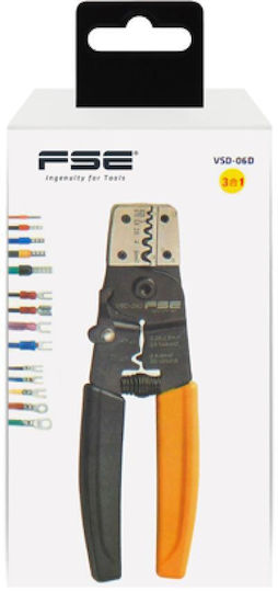 FSE VSD-6D Πρέσα Ακροδεκτών Διατομής 0.25 - 6mm²