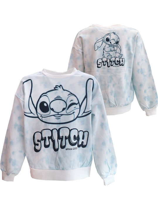 Kinder-Sweatshirt Light Blue Lilo Stitch